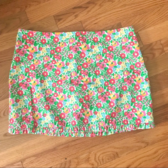 Lilly Pulitzer floral skirt - Picture 2 of 5